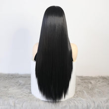 Load image into Gallery viewer, Adjustable 24-Inch Long Straight Synthetic Wig - Comfortable and Chic