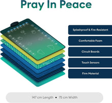 Load image into Gallery viewer, Modern Waterproof Prayer Mat with Speaker - Perfect for Learning Salah &amp; Duas