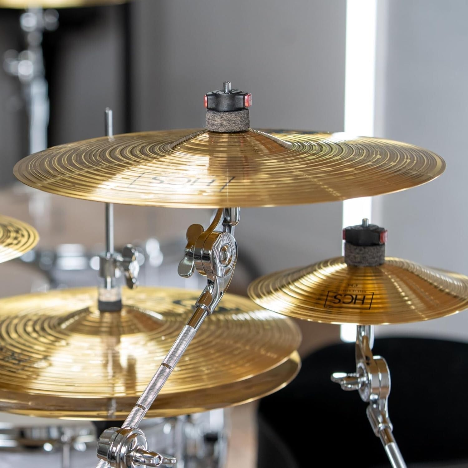 HCS 14" Crash Cymbal - Perfect for Every Musical Style with Bright Brass Finish