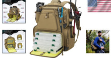 Load image into Gallery viewer, Fashionable Fishing Tackle Bag with SBS Zippers &amp; Ergonomic Design for Comfort