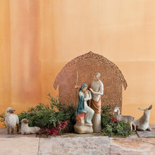 Load image into Gallery viewer, Intricately Carved Holy Family Display - Ideal for Smaller Nativity Collections
