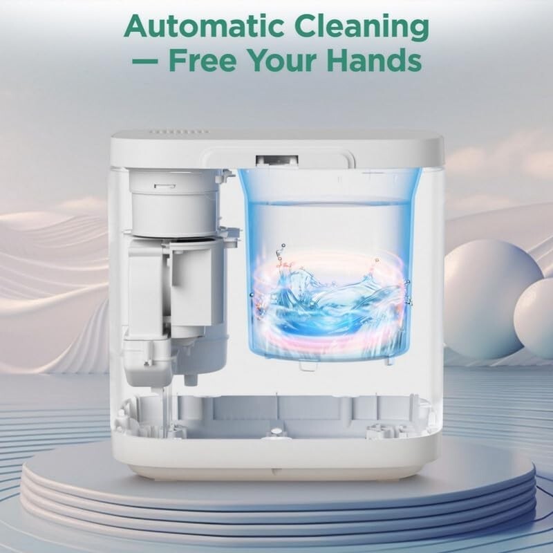 4L Stainless Steel Compost Bin - Fast Waste Recycling with Intelligent Features