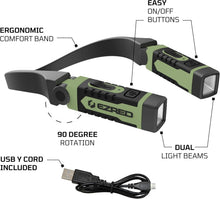 Load image into Gallery viewer, 300 Lumens Water-Resistant Neck Light with Articulating Beams - Comfortable Wear