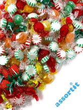 Load image into Gallery viewer, Flavorful Hard Candy Mix - 10 lbs Melting Hearts: Peppermint, Cinnamon &amp; Fruits