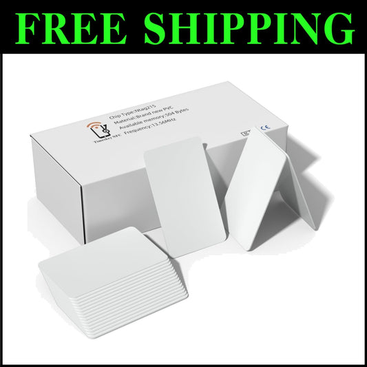Premium 200-Pack NTAG215 NFC Tags - Versatile, Eco-Friendly, and Durable