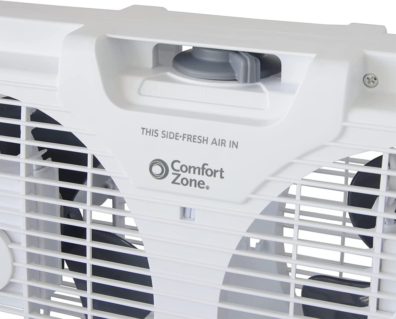 Energy-Efficient 9” Window Exhaust Fan with Removable Bug Screen & Quiet Speed