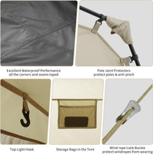 Load image into Gallery viewer, All-Season Instant Tent for 4 - Waterproof &amp; UV Protection for Family Adventures