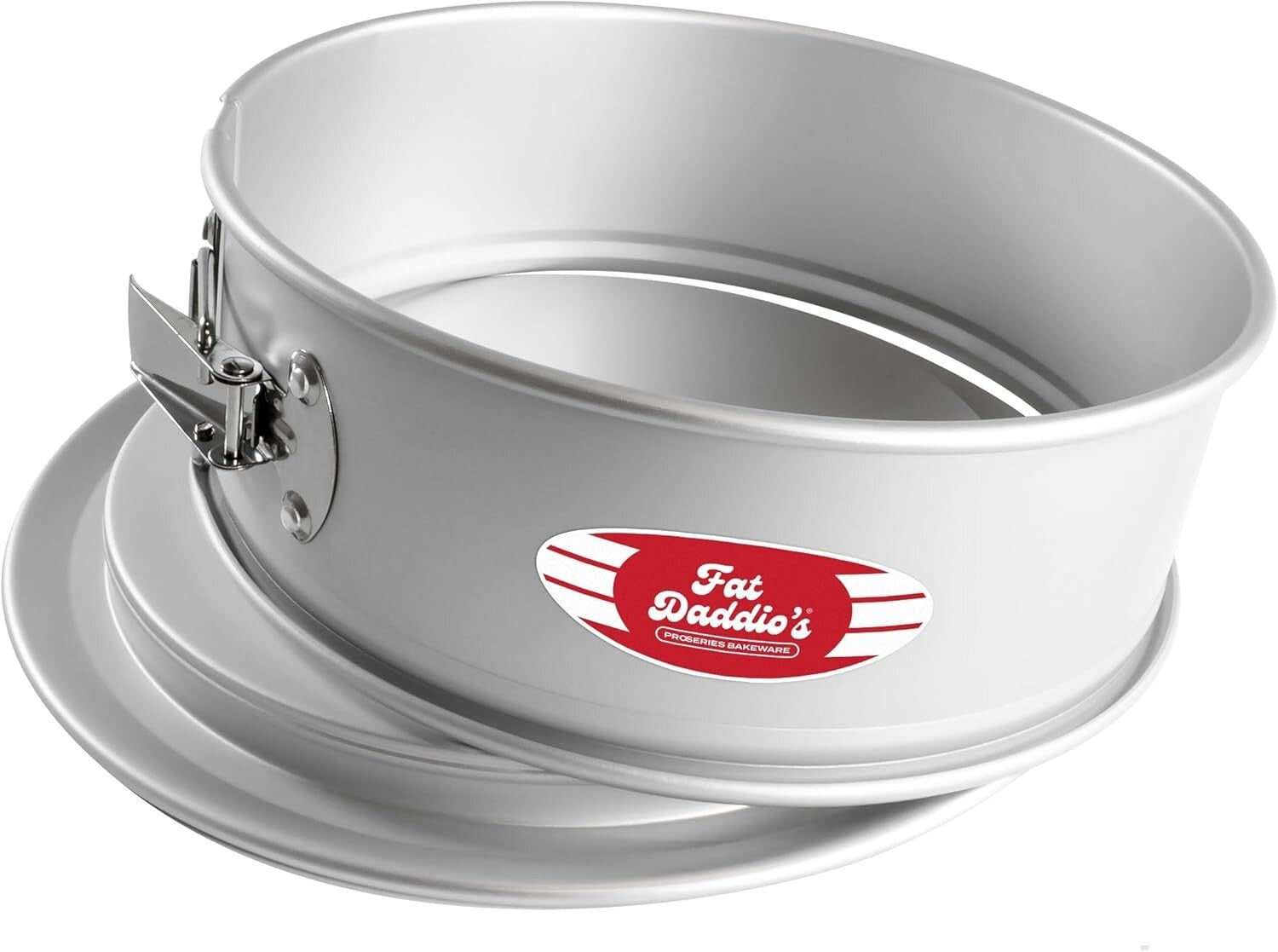 Premium Anodized Aluminum Springform Cake Pan, 11 x 3 Inch for Delicate Desserts