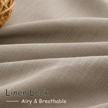 Load image into Gallery viewer, Classic Light Taupe Semi-Sheer Curtains for Bedroom &amp; Living Room - 2 Panels