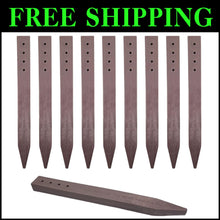 Load image into Gallery viewer, Premium 20-Pack Plastic Landscape Stakes with Pre-Drilled Holes for Stability