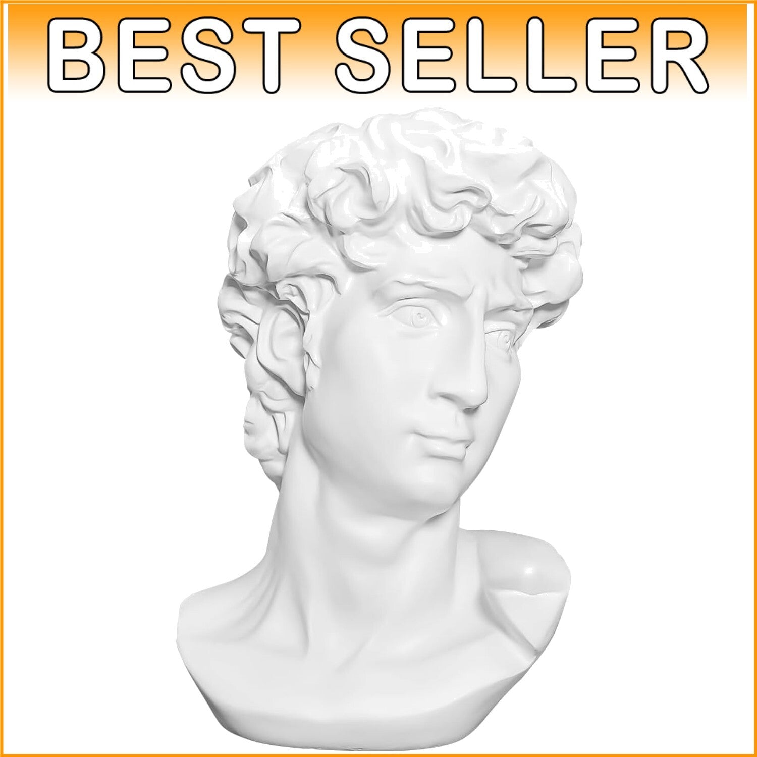 Elegant 11.8 Inch Greek Bust Statue - Ideal Gift for Weddings & Celebrations