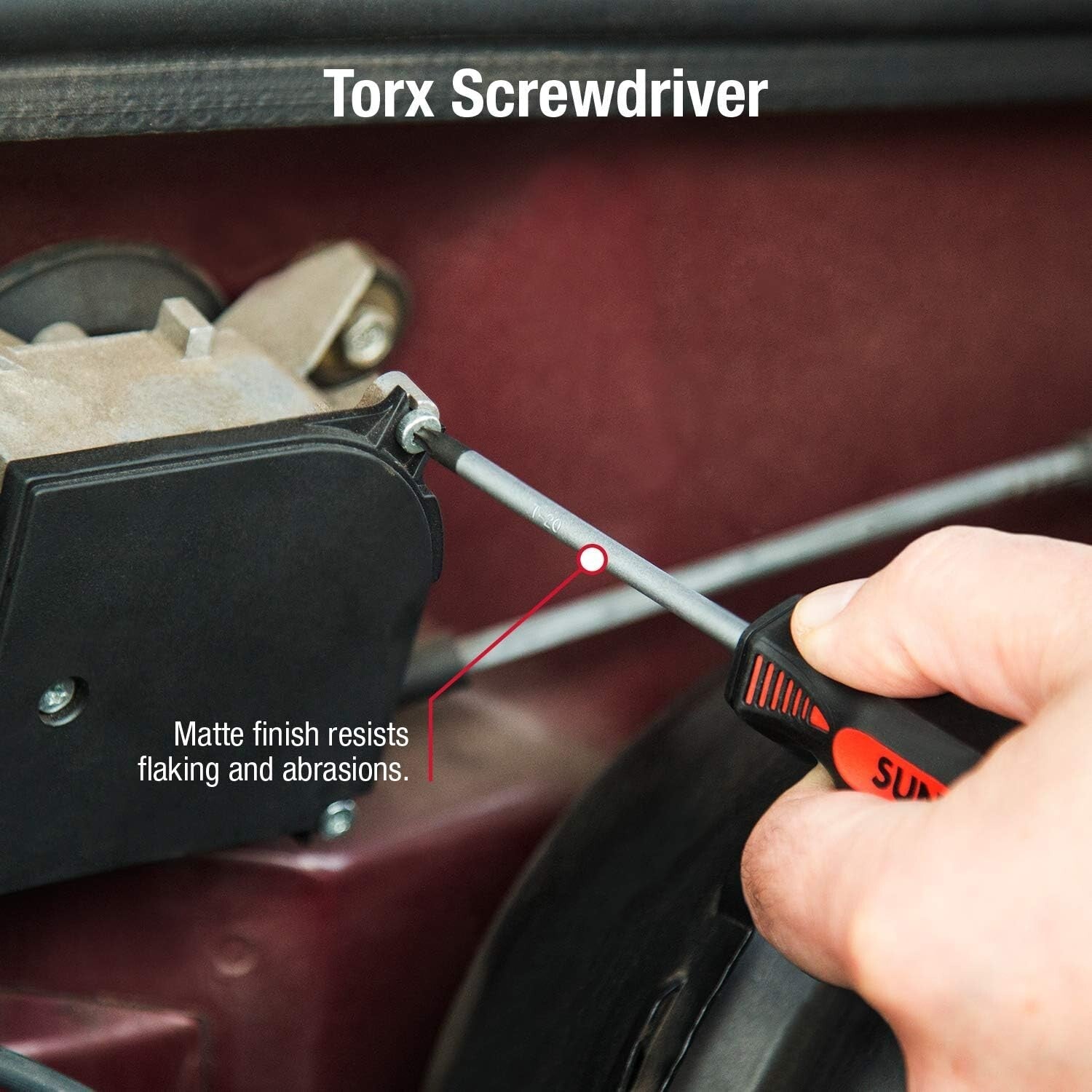 20-Piece Combination Screwdriver Set - Durable, Comfortable with Organizer Tray