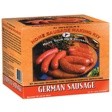Load image into Gallery viewer, Authentic German Sausage Seasoning Kit with Natural Casings: Easy Home Prep
