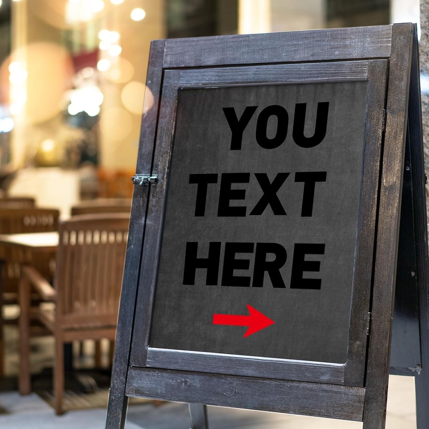 Acrylic Changeable Sign Letters - 300 Pcs for Easy Message Creation - 4'' & 5''