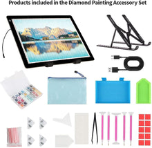 Load image into Gallery viewer, Multi-Functional A4 Dimmable Light Board for Crafting &amp; Drawing - 0.2'' Thick