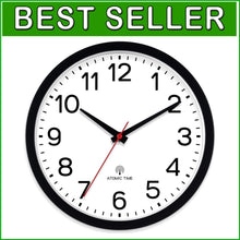 Load image into Gallery viewer, Modern 14-Inch Battery-Operated Wall Clock - Sleek Design for Tranquil Spaces