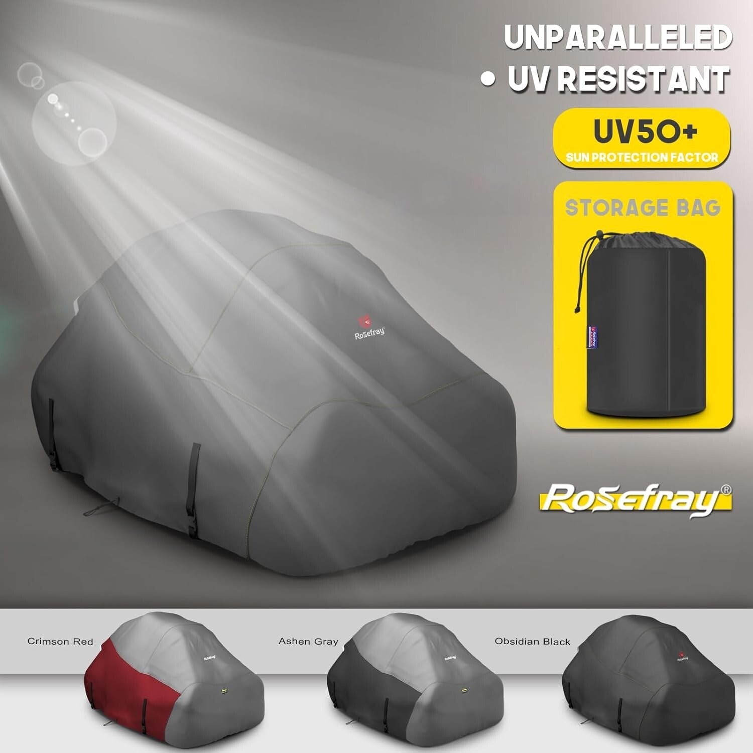 Durable Waterproof Mower Cover with Adjustable Straps - Fits Most 60" Models