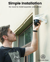 Load image into Gallery viewer, Eco-Friendly Solar Camera Security with 2K Night Vision - Wireless &amp; Waterproof