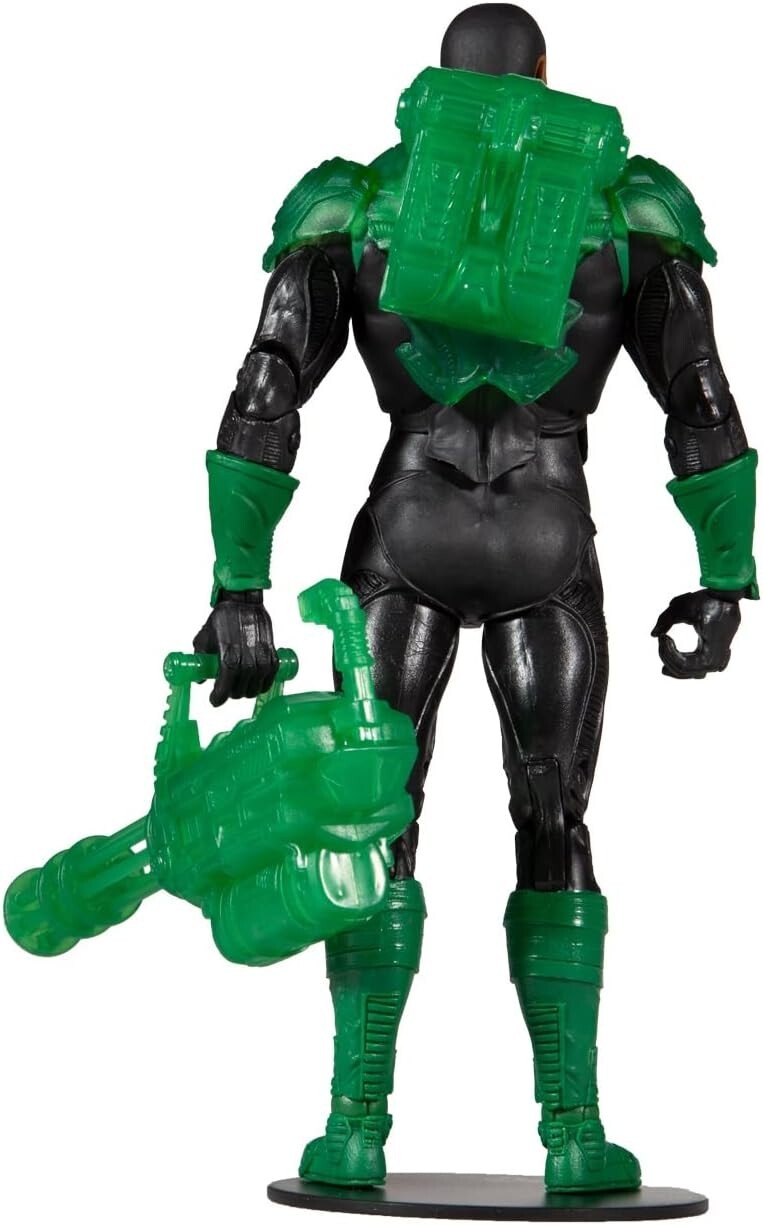 DC Multiverse John Stewart Green Lantern Action Figure with Collectible Art Card