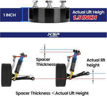 Load image into Gallery viewer, Durable KSP 1.5" Lift Kit with 12.9 Grade Bolts - Perfect for Truck Upgrades