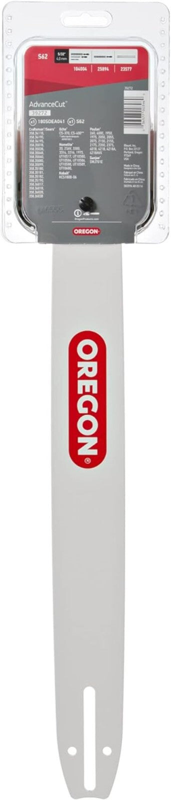 AdvanceCut 18" Chainsaw Guide Bar & Low Kickback Chain for Optimal Performance