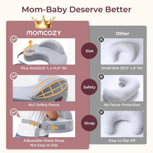 Load image into Gallery viewer, Versatile Nursery Nursing Pillow - Safety Design &amp; Cozy Memory Foam Support