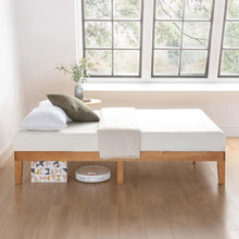 Load image into Gallery viewer, Classic 12-Inch Twin Platform Bed with Wooden Slats - Compact &amp; Reliable