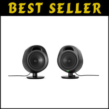 Load image into Gallery viewer, Arena 3 4-Inch Gaming Speakers - Superior Audio with Adjustable Stand &amp; Controls