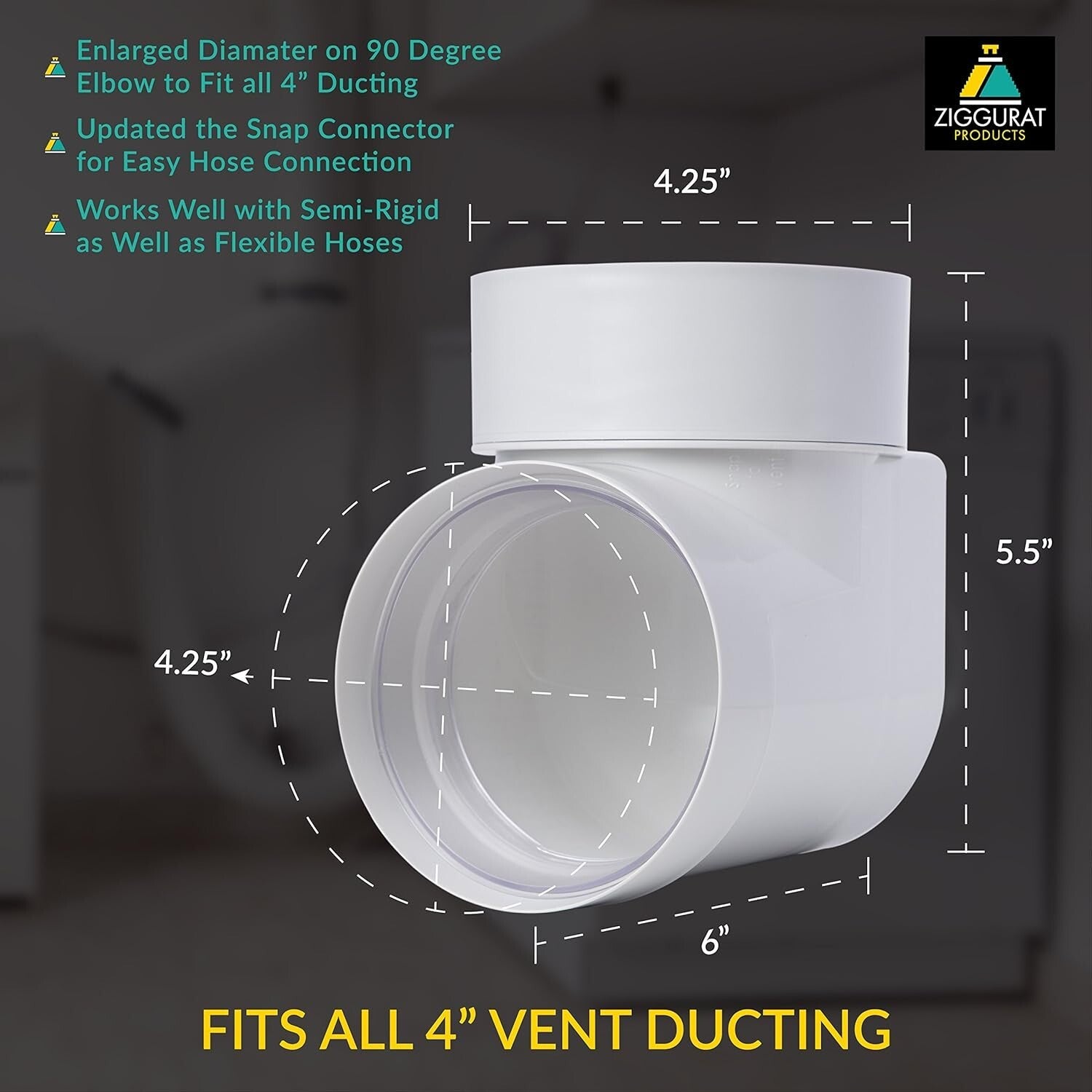 Effortless Dryer Venting Solution - STV-DLX Kit with Easy Maintenance Features