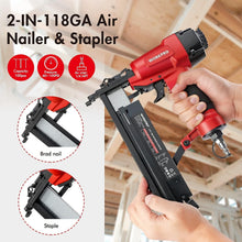 Load image into Gallery viewer, Professional Air-Powered Brad Nailer - Multifunctional with Depth Adjustment