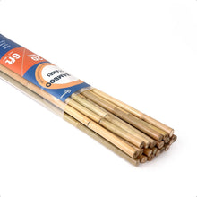 Load image into Gallery viewer, Eco-Friendly 6FT Bamboo Stakes – Ideal Support for Climbing Beans and Vines