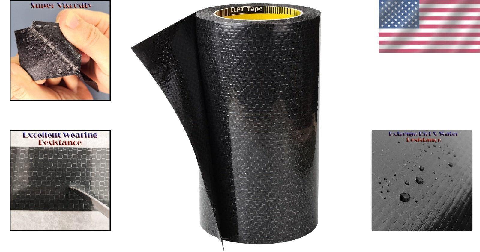 Quick & Easy RV Underbelly Repair Tape - 8” x 50’ Durable & Flexible Compliance