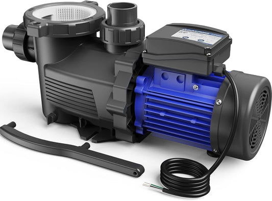 ETL Certified 2HP Pool Pump with Integrated Timer - For Every Pool System