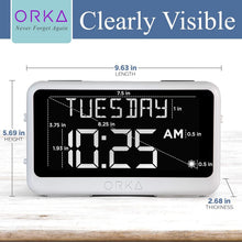 Load image into Gallery viewer, Digital Talking Clock &amp; Pill Reminder with Adjustable Features for Elderly Care