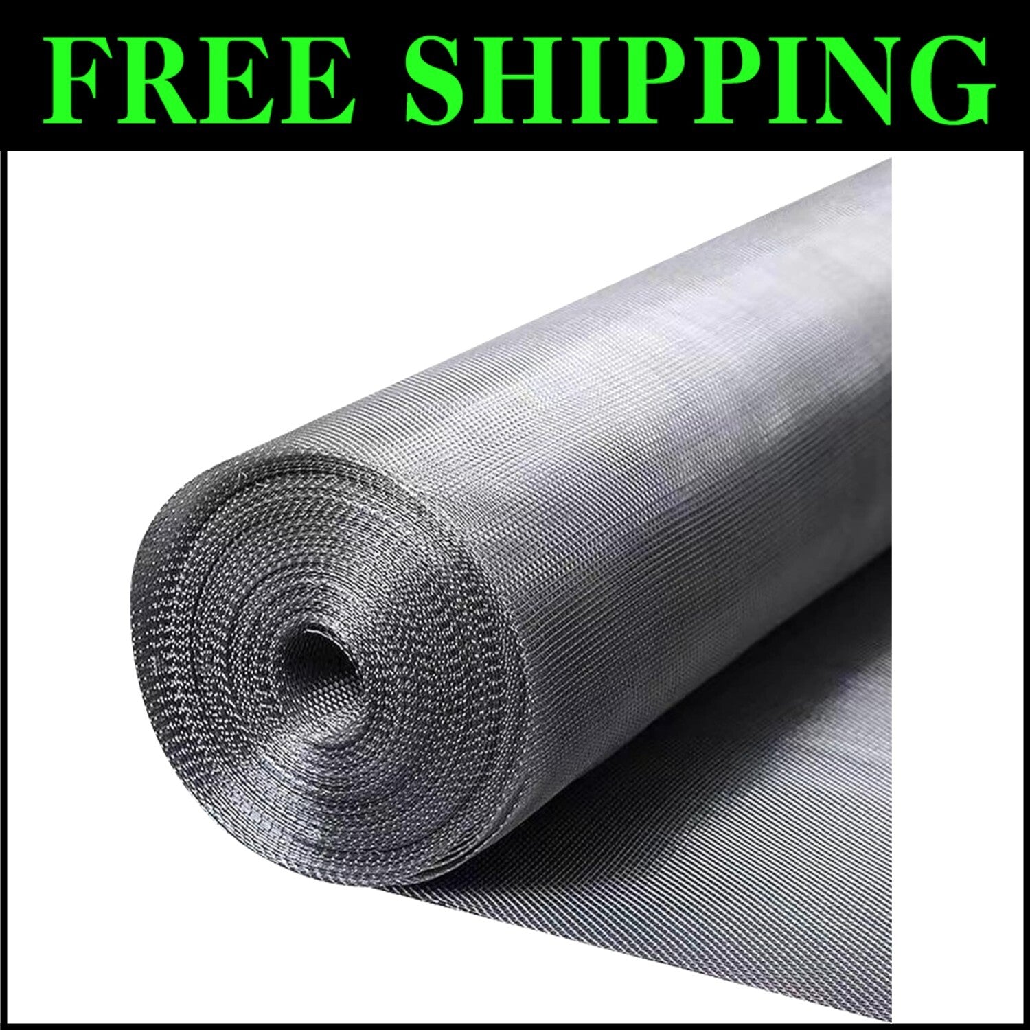 Premium Quality 304 Stainless Steel Mesh 47" x 200" - Pet-Friendly Window Screen