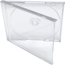 Load image into Gallery viewer, Premium 50-Pack Clear CD Jewel Cases - Standard Size for Organized Storage