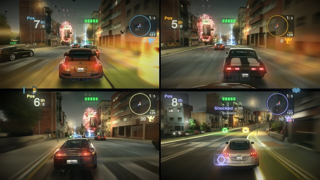 Blur - Competitive Arcade Racing and Social Networking for Xbox 360 Gamers