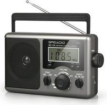 Load image into Gallery viewer, AM/FM Transistor Radio with LCD Display &amp; Earphone Jack - Ideal Gift for Elders