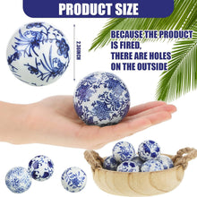 Load image into Gallery viewer, Versatile 9-Piece Set of Glazed Ceramic Balls for Farmhouse and Eclectic Styles