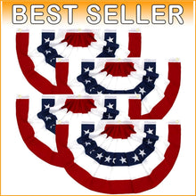 Load image into Gallery viewer, Patriotic 3x6 Ft Weather Resistant Fan Flags - Perfect for National Celebrations