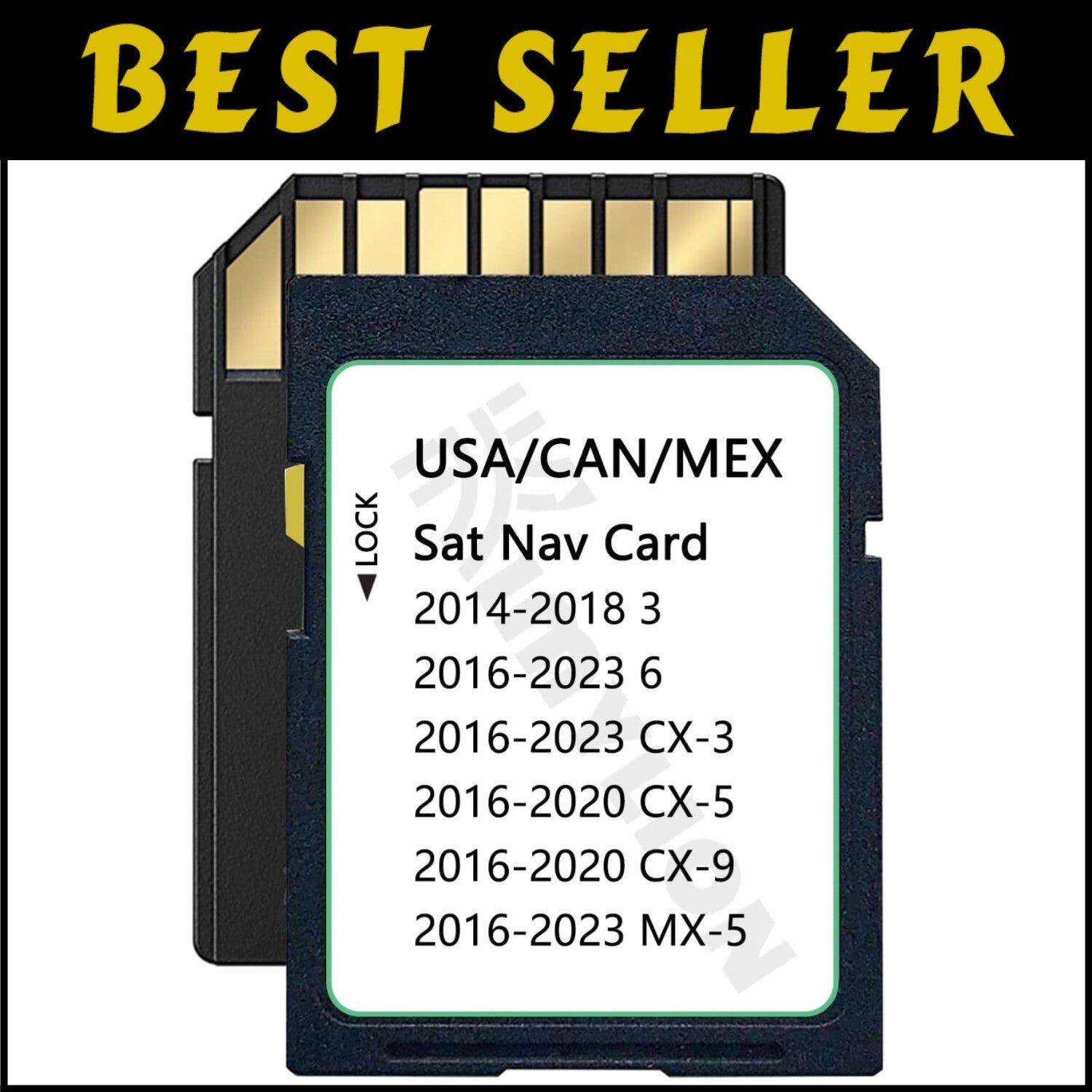 Mazda Navigation SD Card with Latest Maps – Compatible with 2016-2023 Models