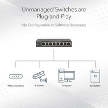Load image into Gallery viewer, Energy Efficient 24-Port Unmanaged Ethernet Switch - Perfect for Offices &amp; Labs