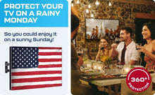 Load image into Gallery viewer, Comprehensive Weatherproof TV Cover for 65 Inch Screens – All-Weather Protection