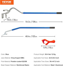 Load image into Gallery viewer, Durable Tubeless Tire Changing Tool with Easy One-Person Operation - 22.5"-24.5"