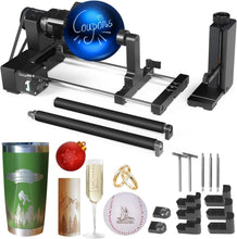 Load image into Gallery viewer, Versatile Laser Engraver Rotary Roller - Perfect for Glasses, Tumblers &amp; Rings