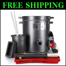 Load image into Gallery viewer, Complete V3 Propane Smelting Furnace Kit - Ideal for Hobbyists &amp; Professionals