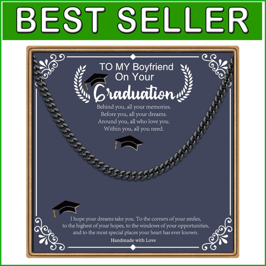 Celebrate Achievements with Chunky Cuban Link Chain - Men’s Graduation Gift