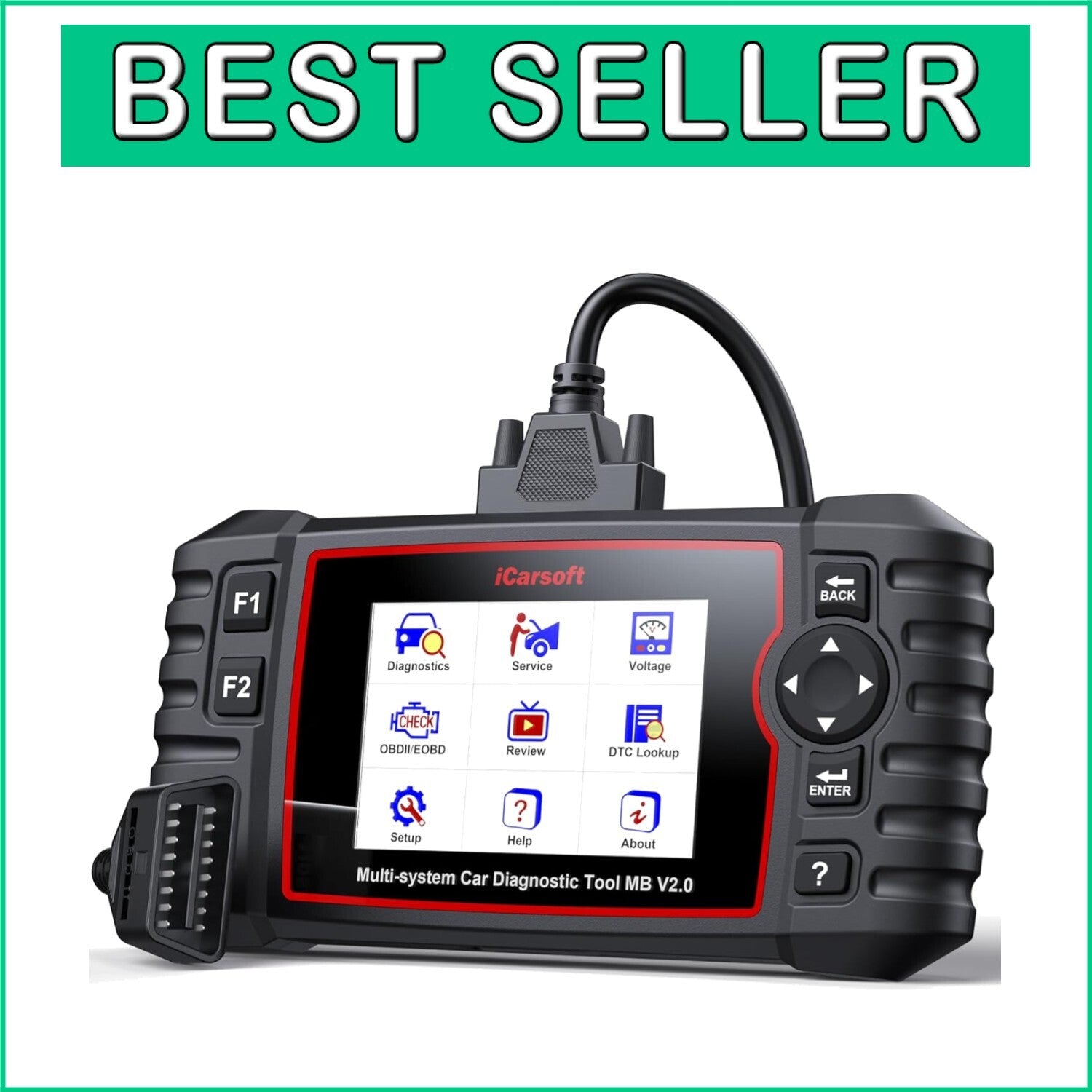 Full System Diagnostic Tool for Mercedes Benz - Live Data & 9 Reset Functions