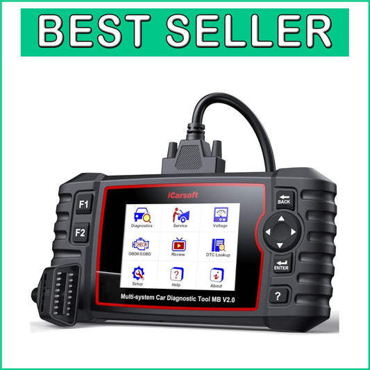 Full System Diagnostic Tool for Mercedes Benz - Live Data & 9 Reset Functions