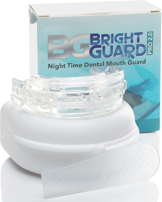 Customizable Bruxism Mouth Guard - Adjustable Sleep Aid for Night Comfort
